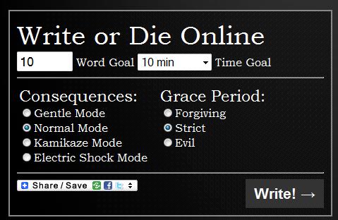 write-or-die